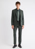 Slim Fit Dark Green Suit Pant