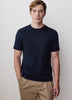 Solid Short-Sleeve Crew-Neck Tee