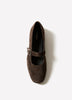 Jolin Suede Ballet Flats - Vagabond