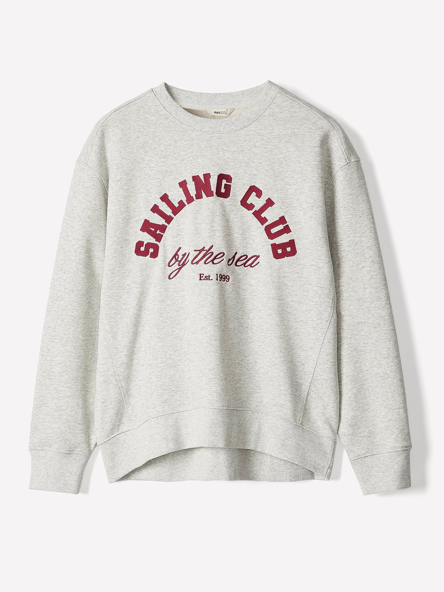 Long-Sleeve Crew-Neck French Terry Sweatshirt