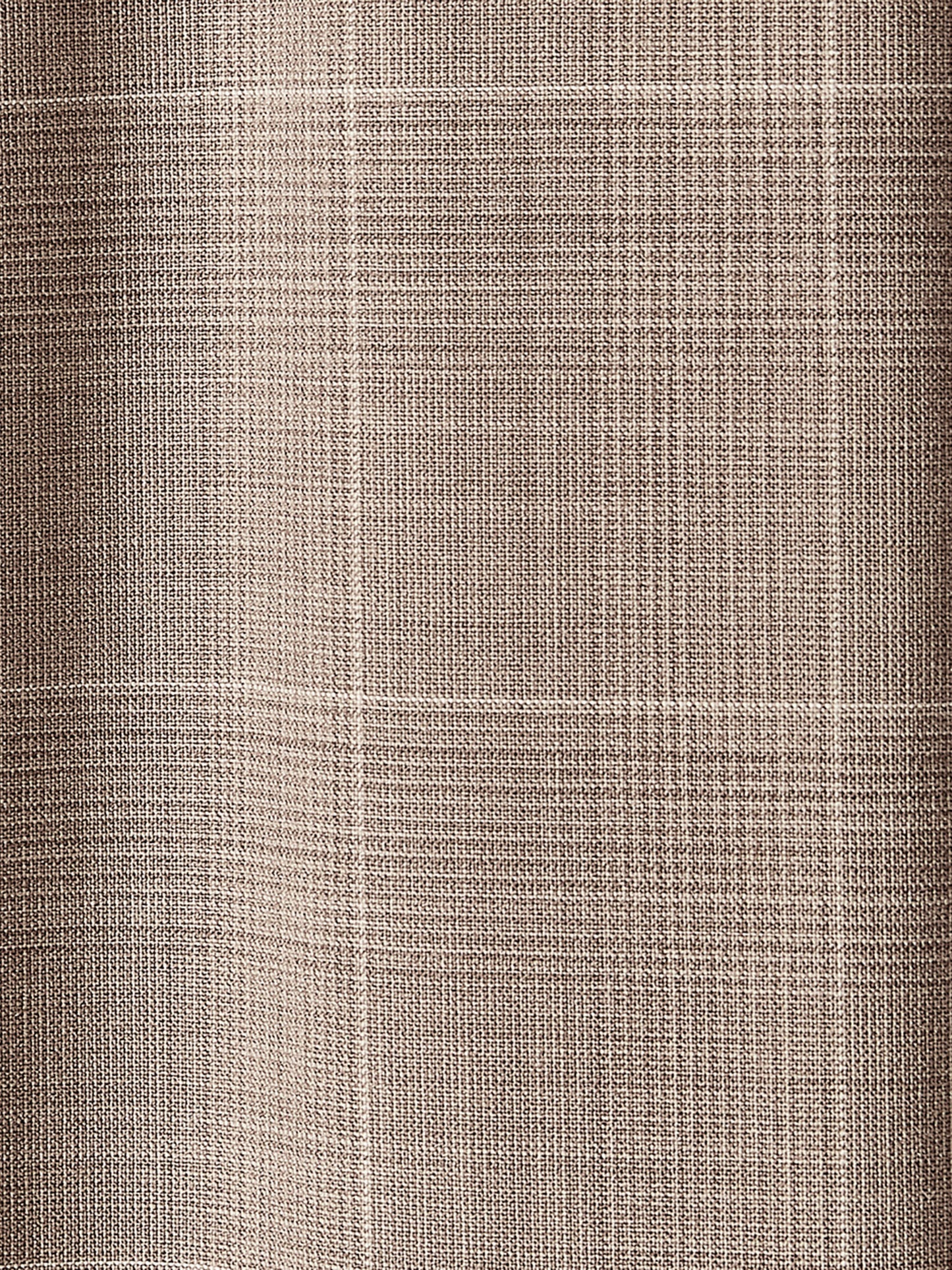 Slim Fit Wool Check Suit Pant