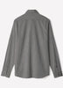 Tailored Brown Two-Tone Cotton Shirt