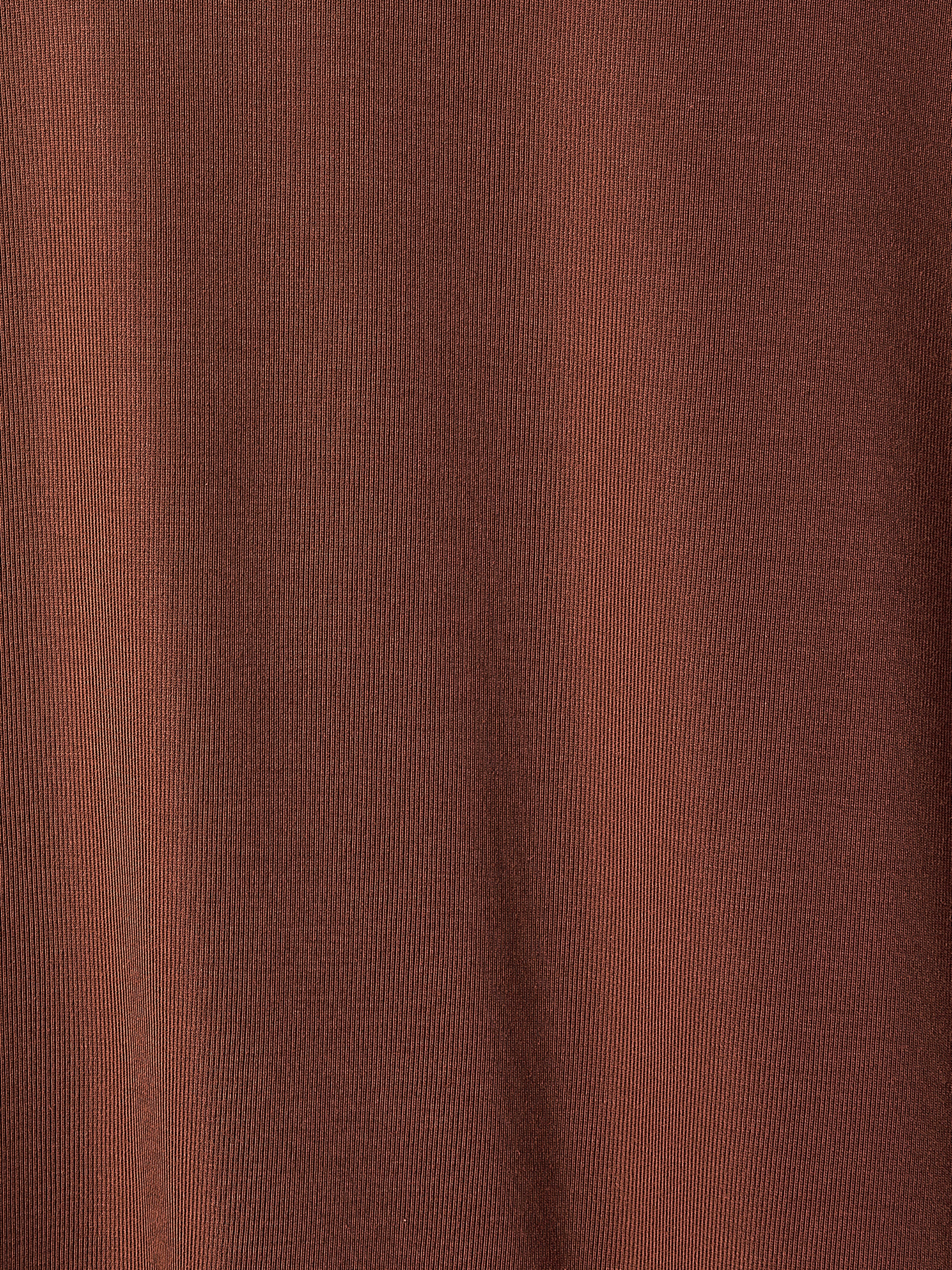 Knit Pullover V-Neck Tee Silk Blend
