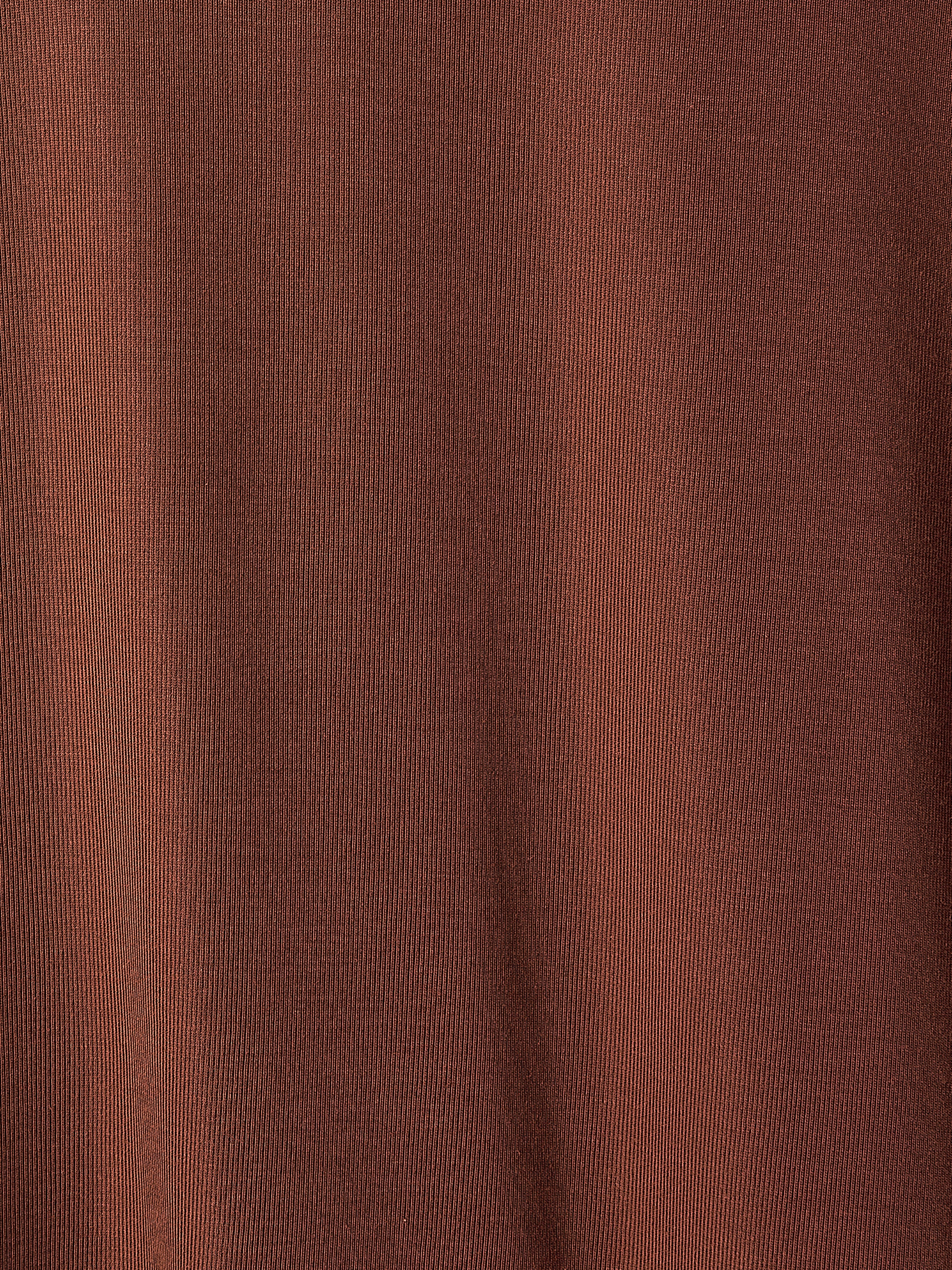 Knit Pullover V-Neck Tee Silk Blend