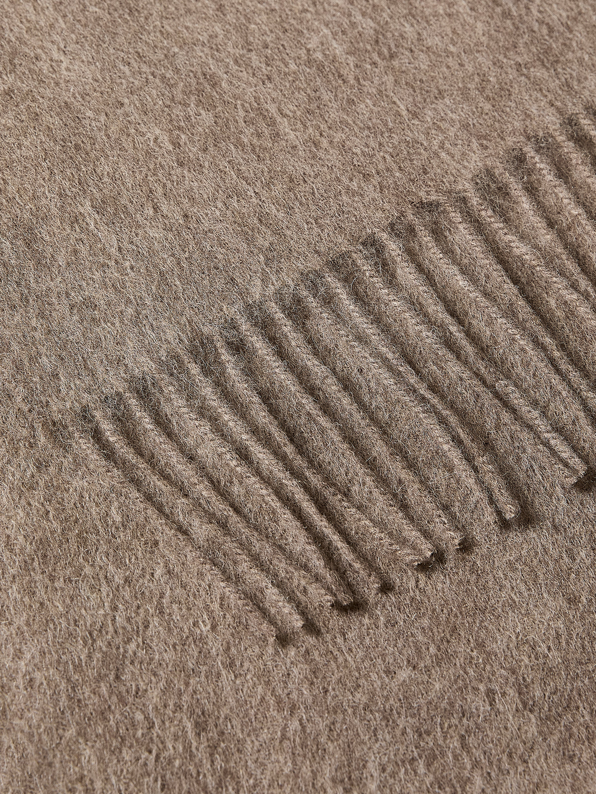Wool Woven Scarf Solid Design