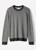 Mens Merino Wool Crewneck Sweater