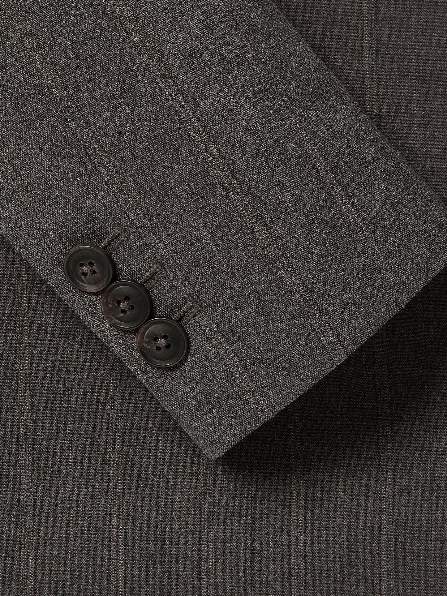 Woven Stretch Classic Relax Blazer with Double-Breasted Closure