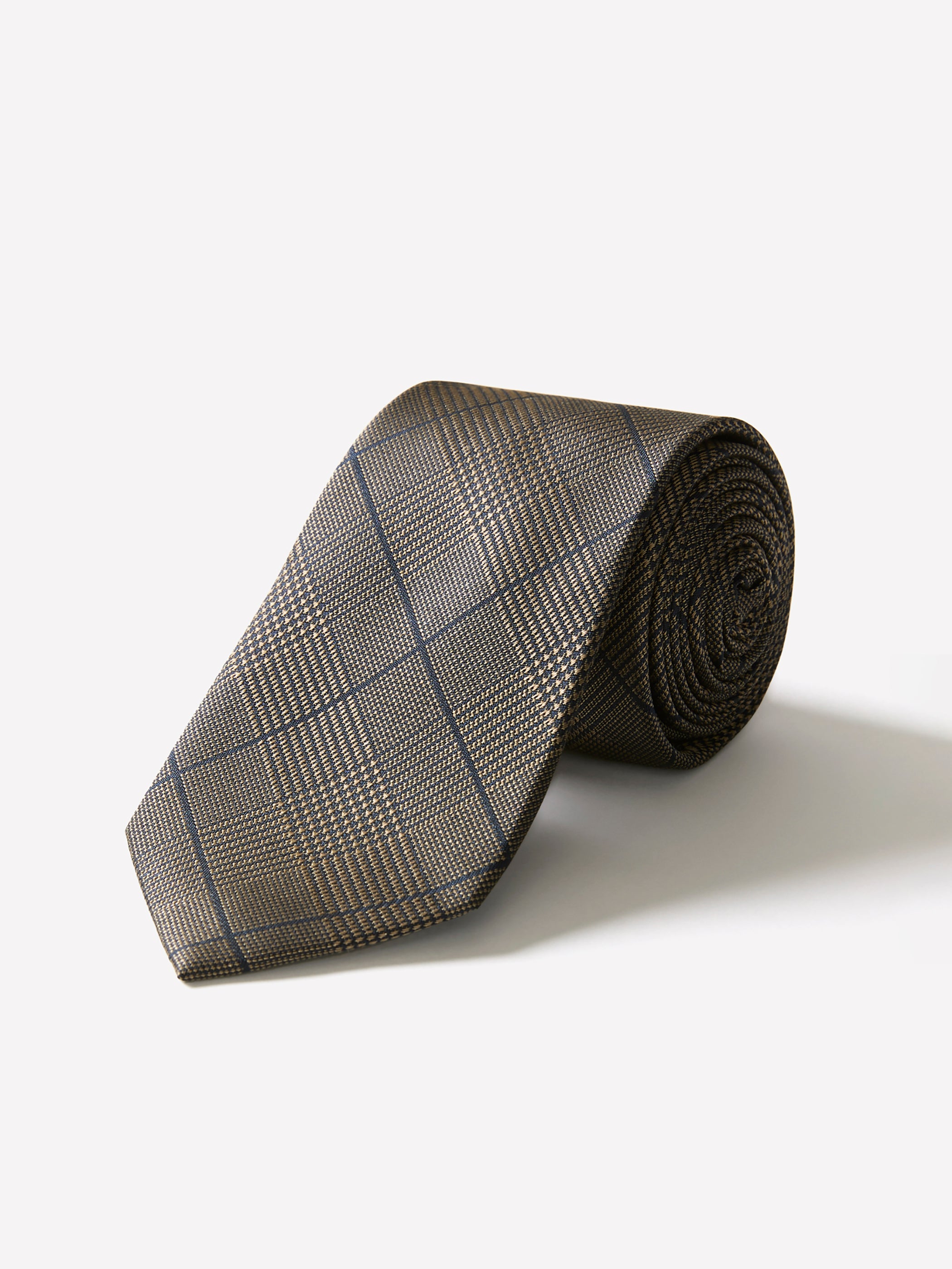 Regular Tie with Checkered Pattern