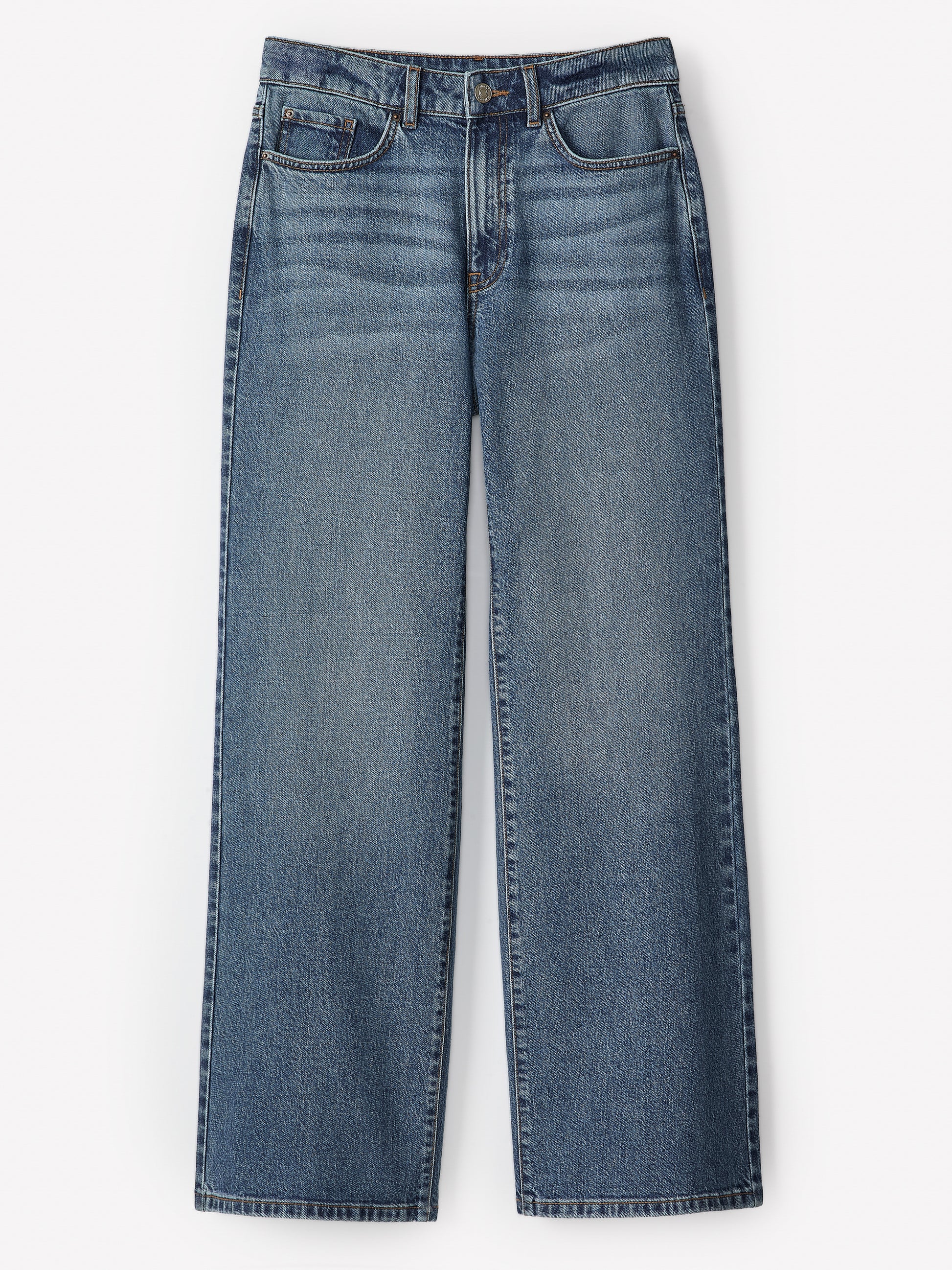 High-Rise Wide-Leg Jeans