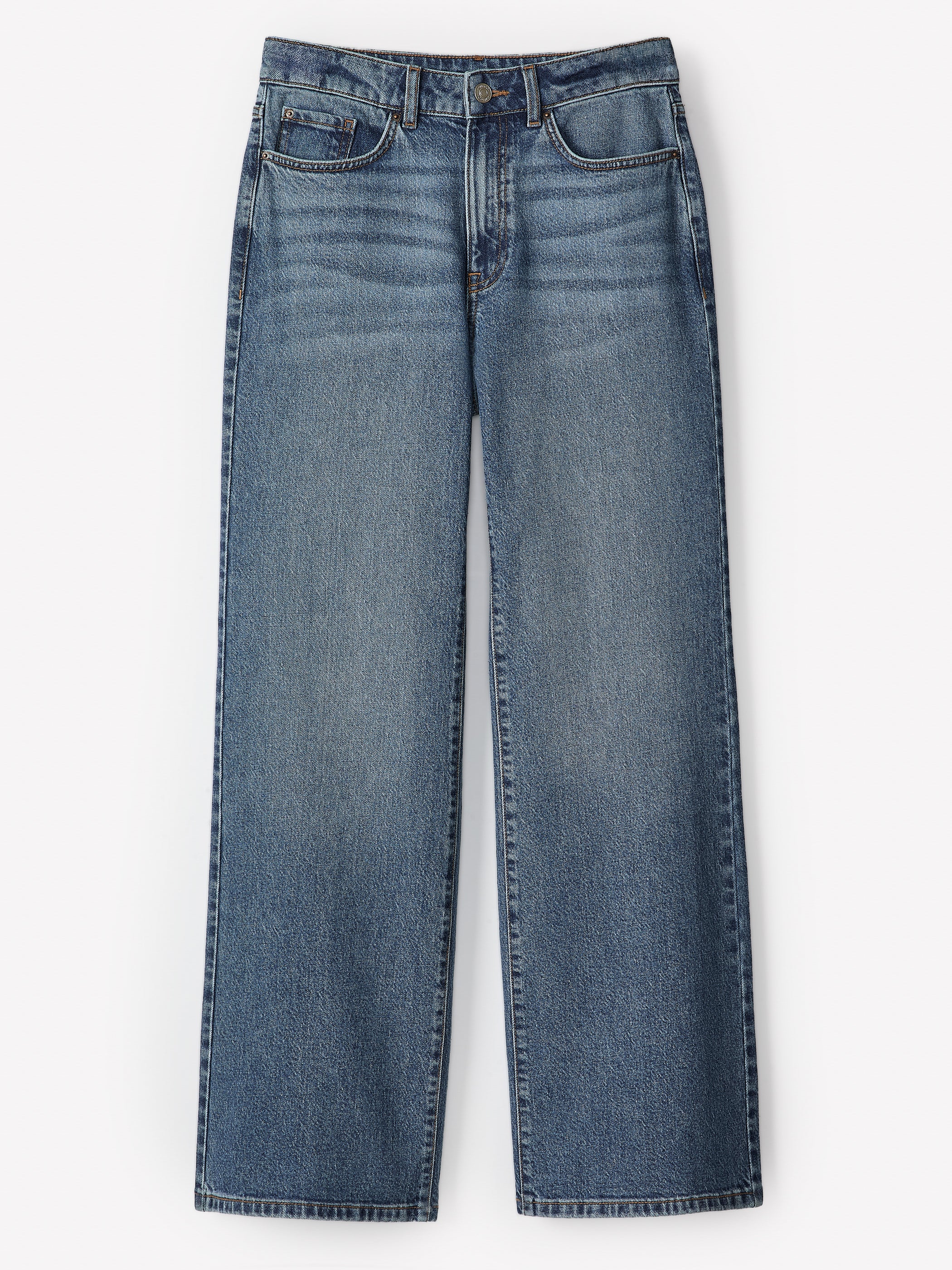 High-Rise Wide-Leg Jeans