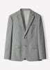 Slim Fit Wool Blend Blazer