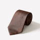 Men's Silk Woven Wide Solid Rust Tie