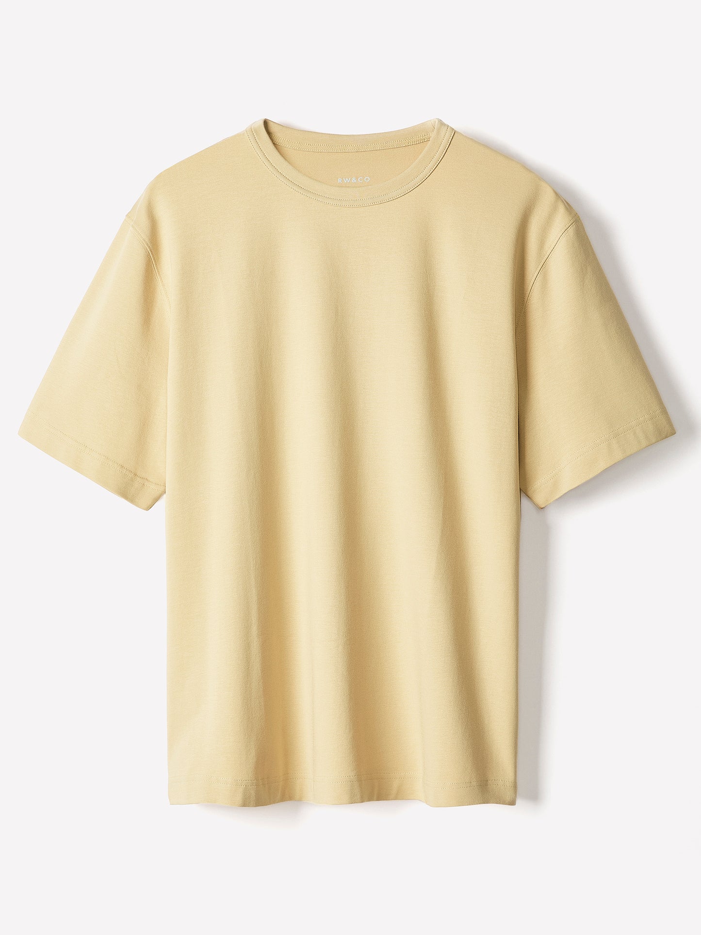 Men's Knit Crewneck T-Shirt Supima Cotton