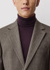 Men's Tailored Wool Blend Pinstripe Blazer