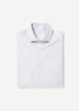 Tailored Cotton Shirt with Stand Collar