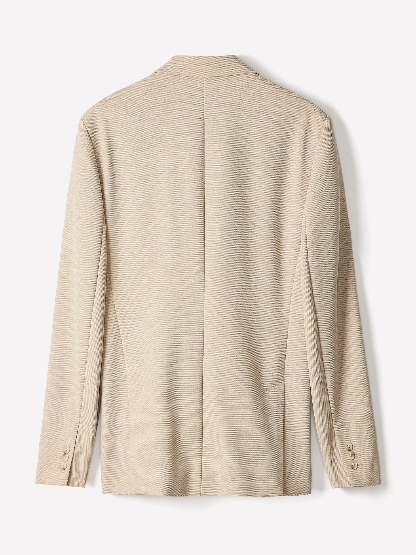 Slim Fit Knit Blazer