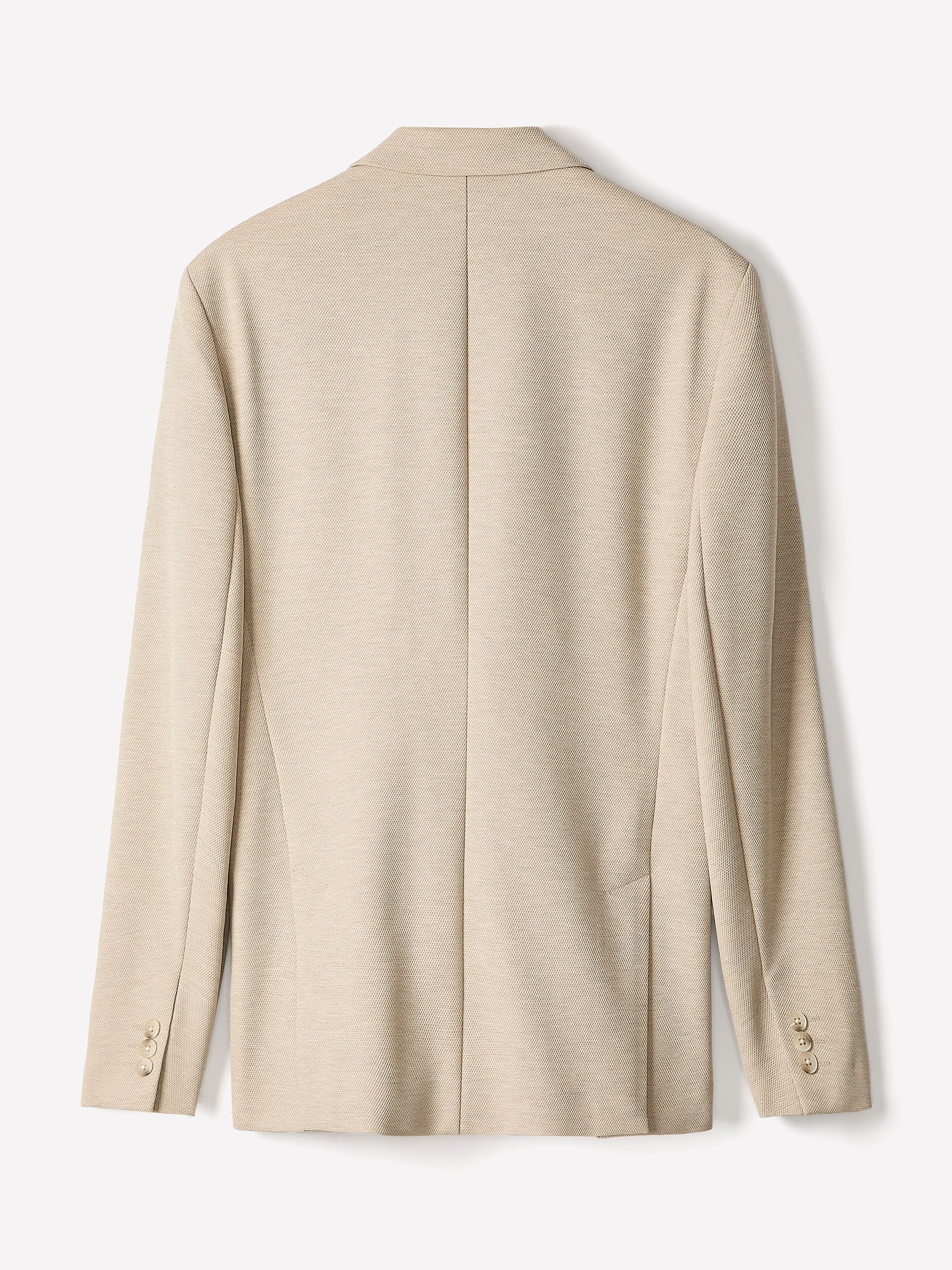 Slim Fit Knit Blazer