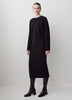 Knit Sweater Dolman Sleeve Cotton Blend
