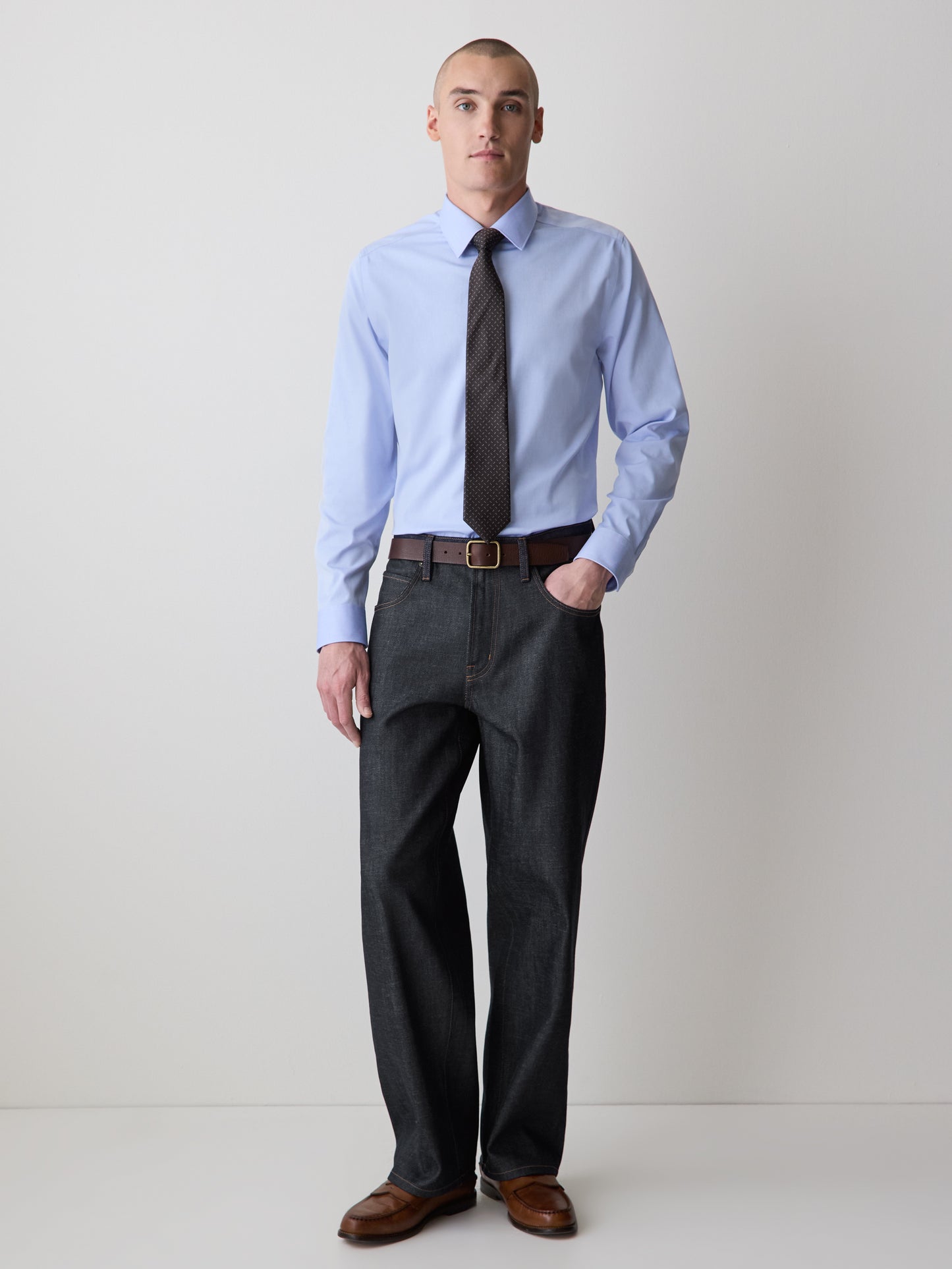 Tailored-Fit Oxford Shirt