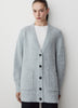 Long Cardigan Wool Blend