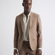 Slim-Fit Rose Taupe Suit Blazer