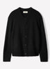 Crew Neck Cardigan Alpaca Blend