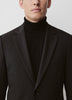 Black Slim Fit E-Tech Blazer