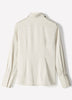 Woven Satin Long Sleeve Shirt