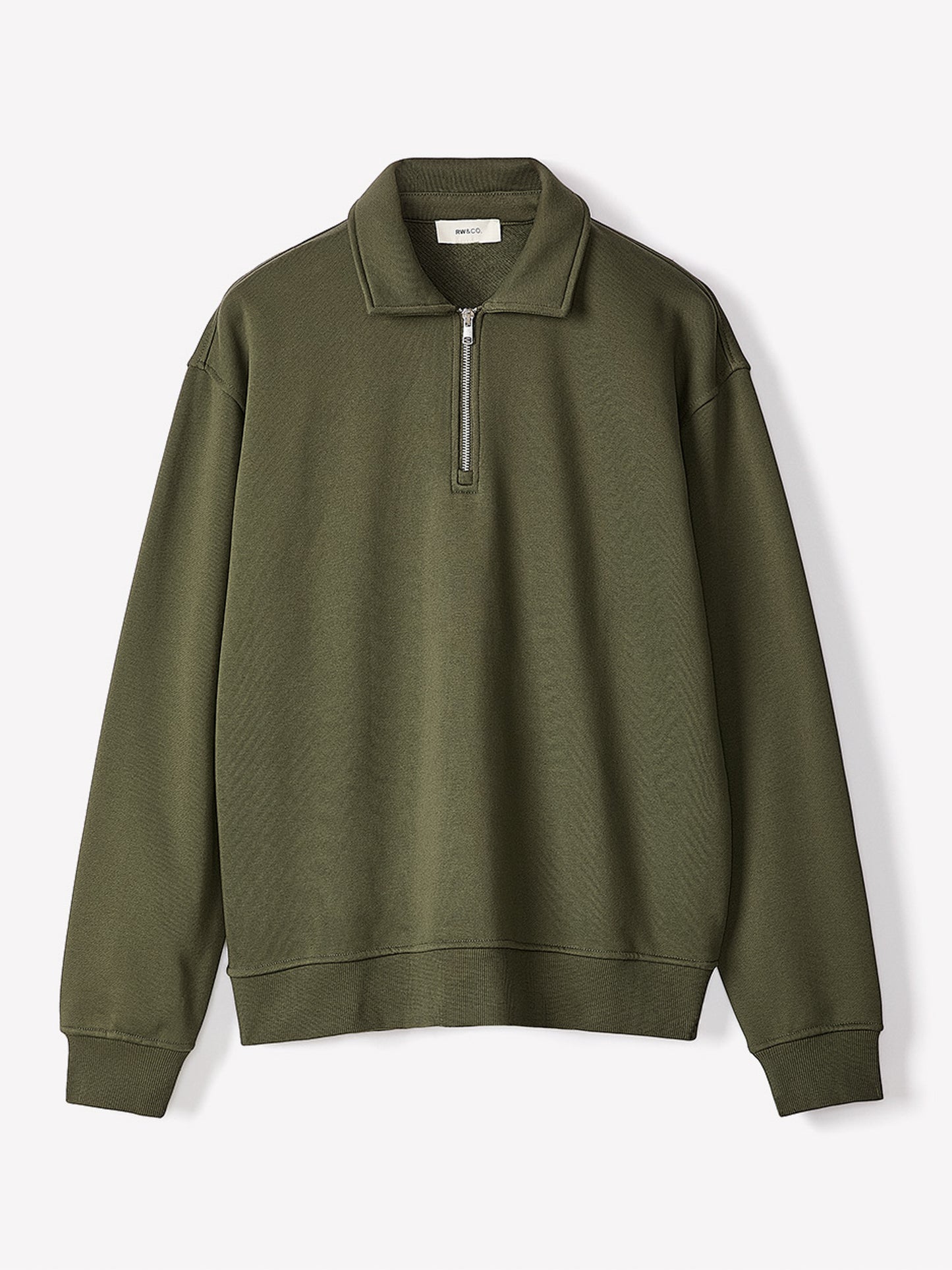 Polo à Col Zippé et Manches Longues