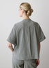 Woven Seersucker Button-Down Shirt
