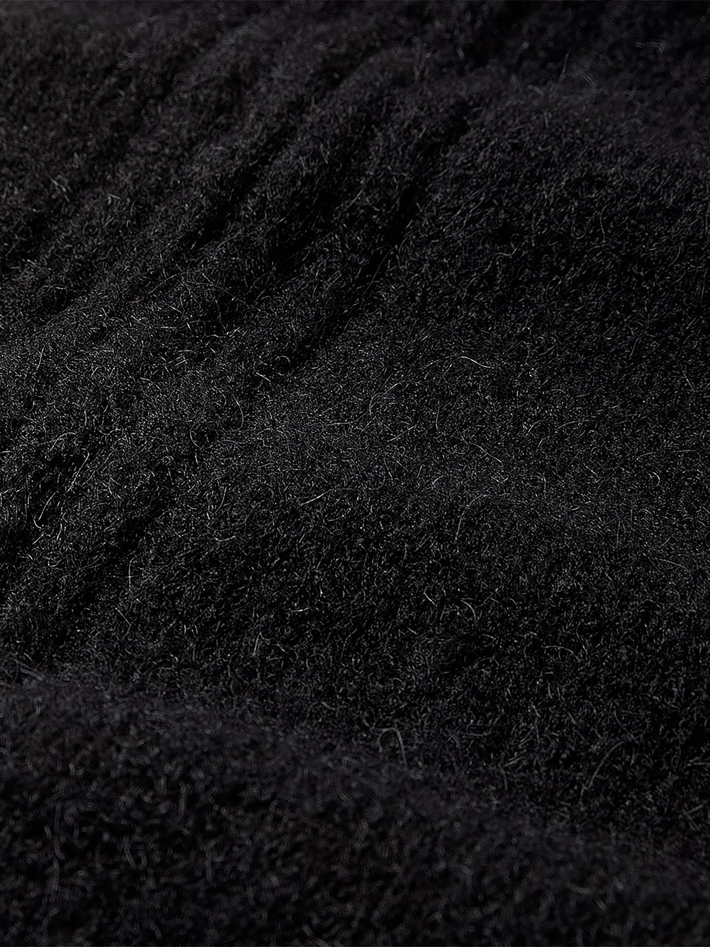 Wool-Blend Cap-Sleeve Crew-Neck Boxy Sweater