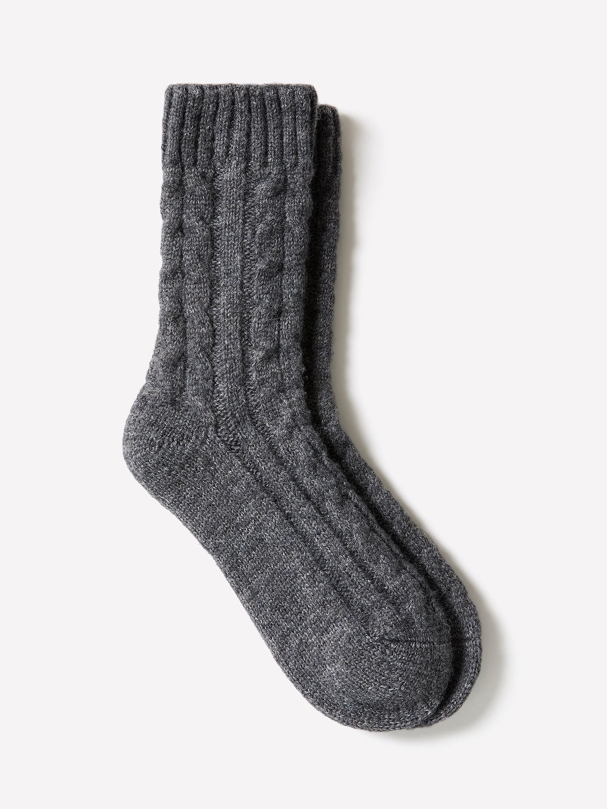 Chunky Cable-Stitch Socks