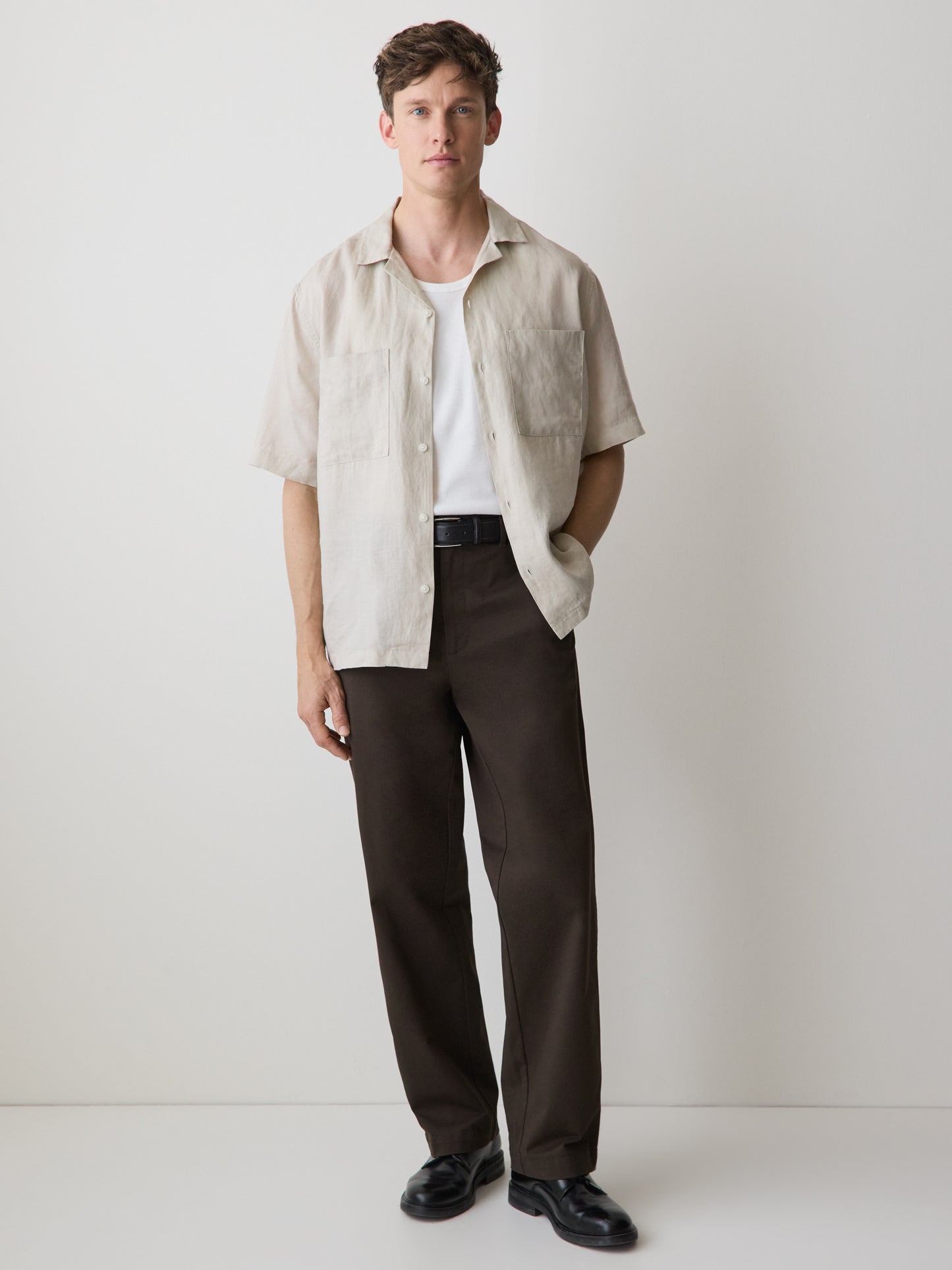 Straight-Leg Relaxed Chino Pant