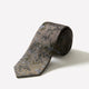 Skinny Tie with Foliage Pattern