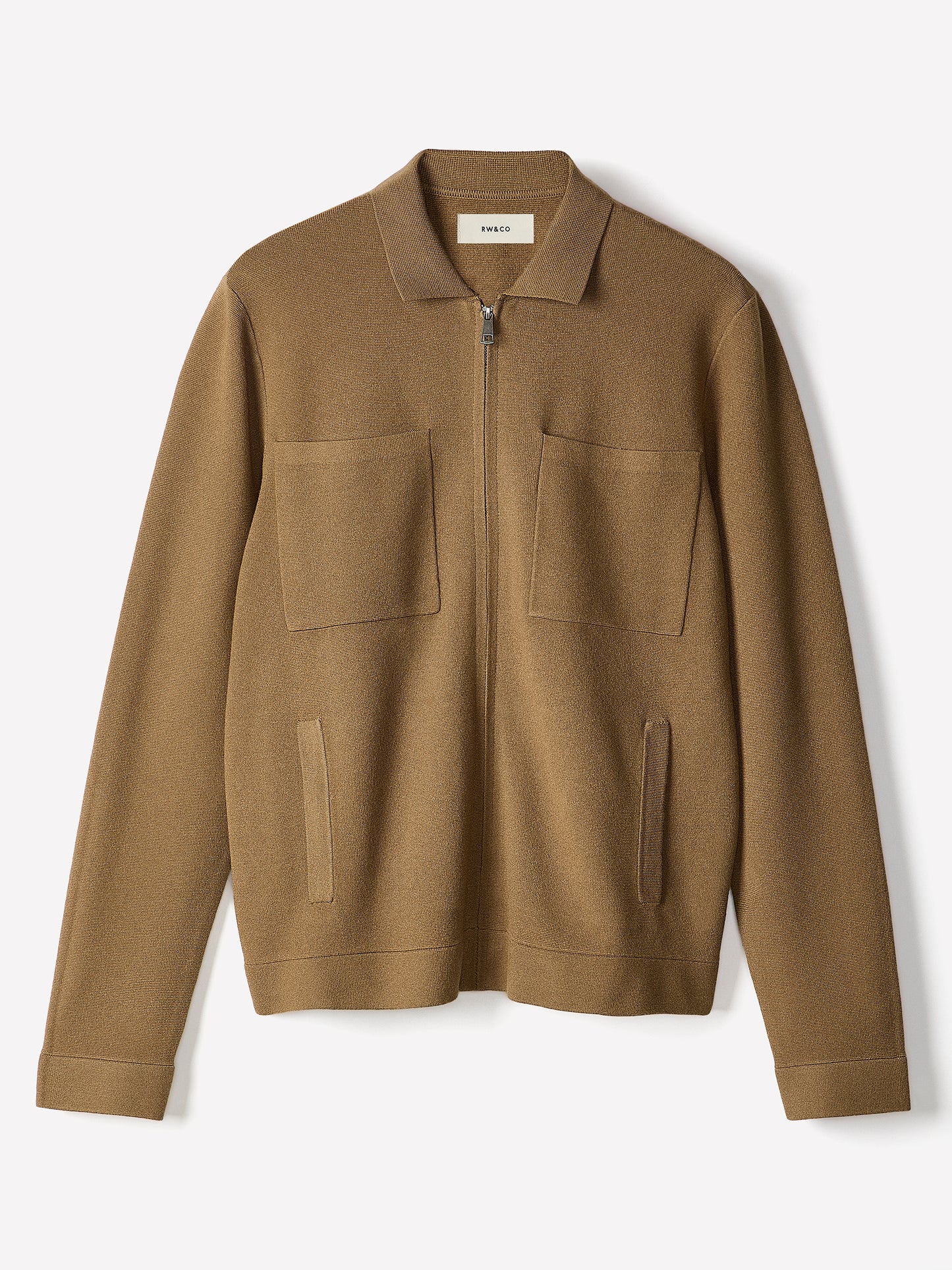 Zipped Sweater Cardigan
