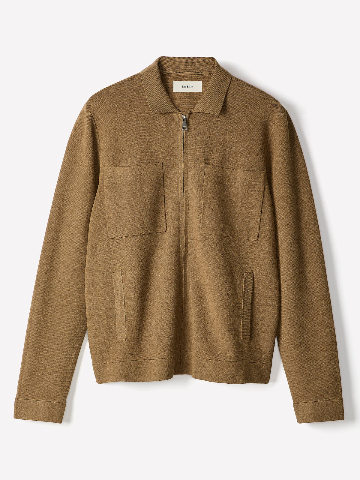 Zipped Sweater Cardigan