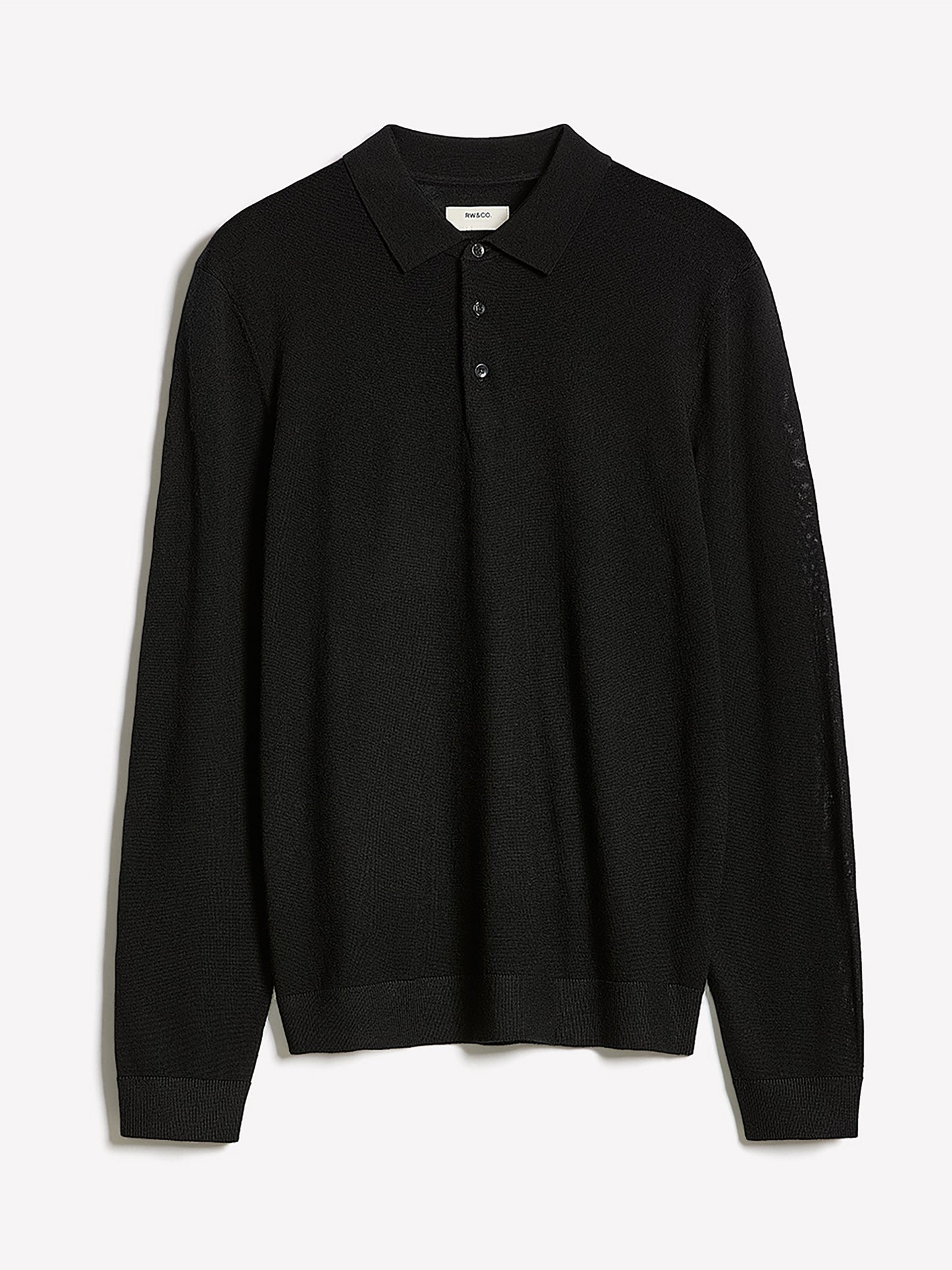 Merino Wool Polo Sweater