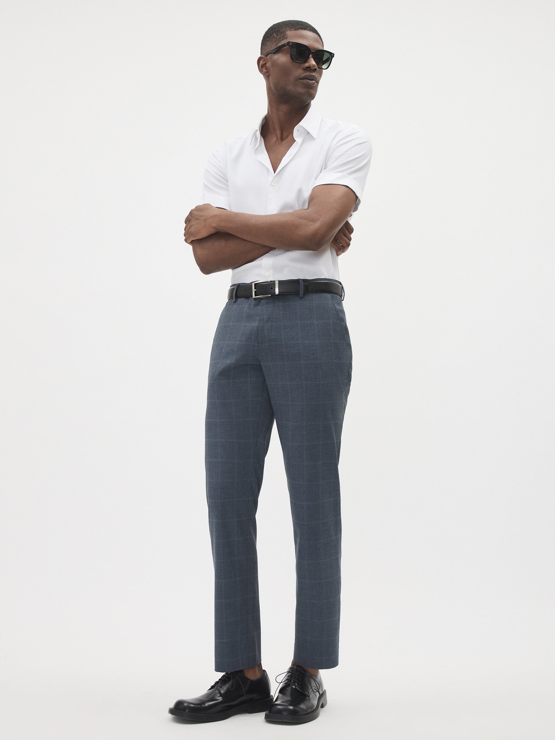Slim Fit Performance Short Sleeve Shirt | RW&CO. Slim Fit Performance Short Sleeve Shirt | RW&CO.