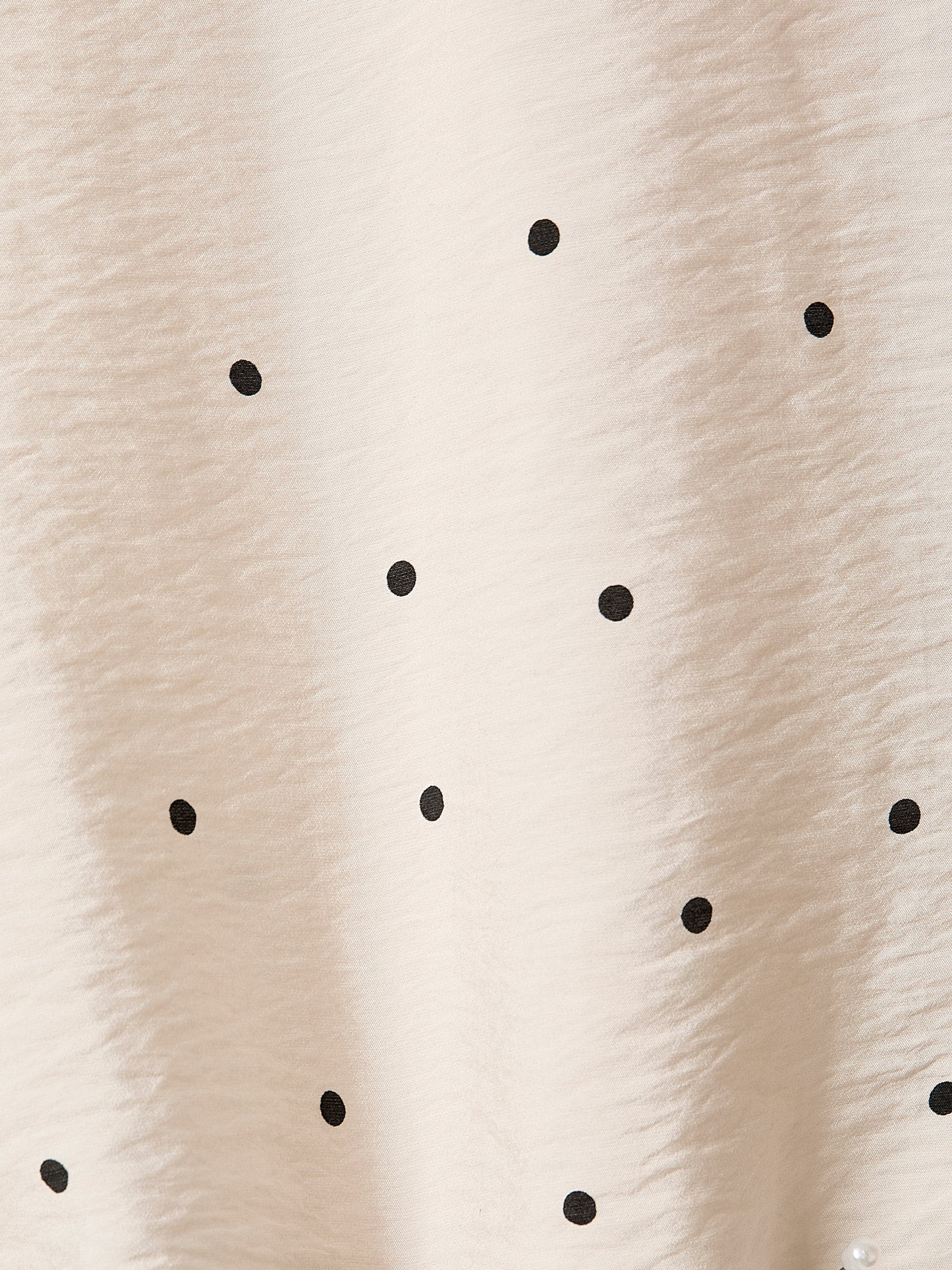 Long-Sleeve Popover Blouse with Scarf Neckline