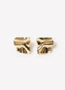 Statement Drapy Metal Earrings