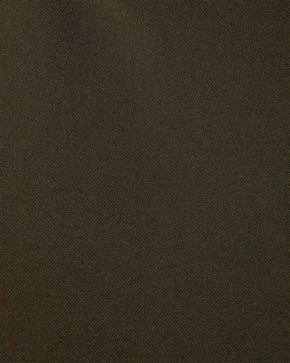 Pantalon en Sergé Épais à Taille Mi-Haute et Jambe Large 