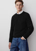 Men's Knit Crewneck Sweater Cotton Blend