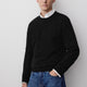 Men's Knit Crewneck Sweater Cotton Blend
