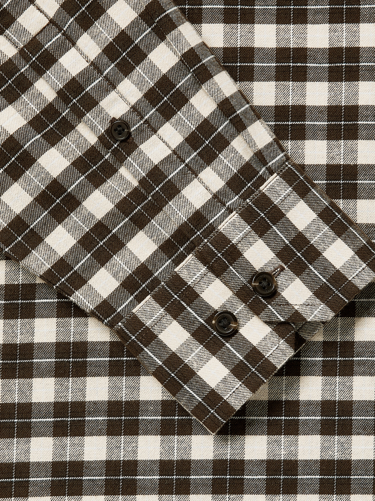 Textured Checkered Shirt