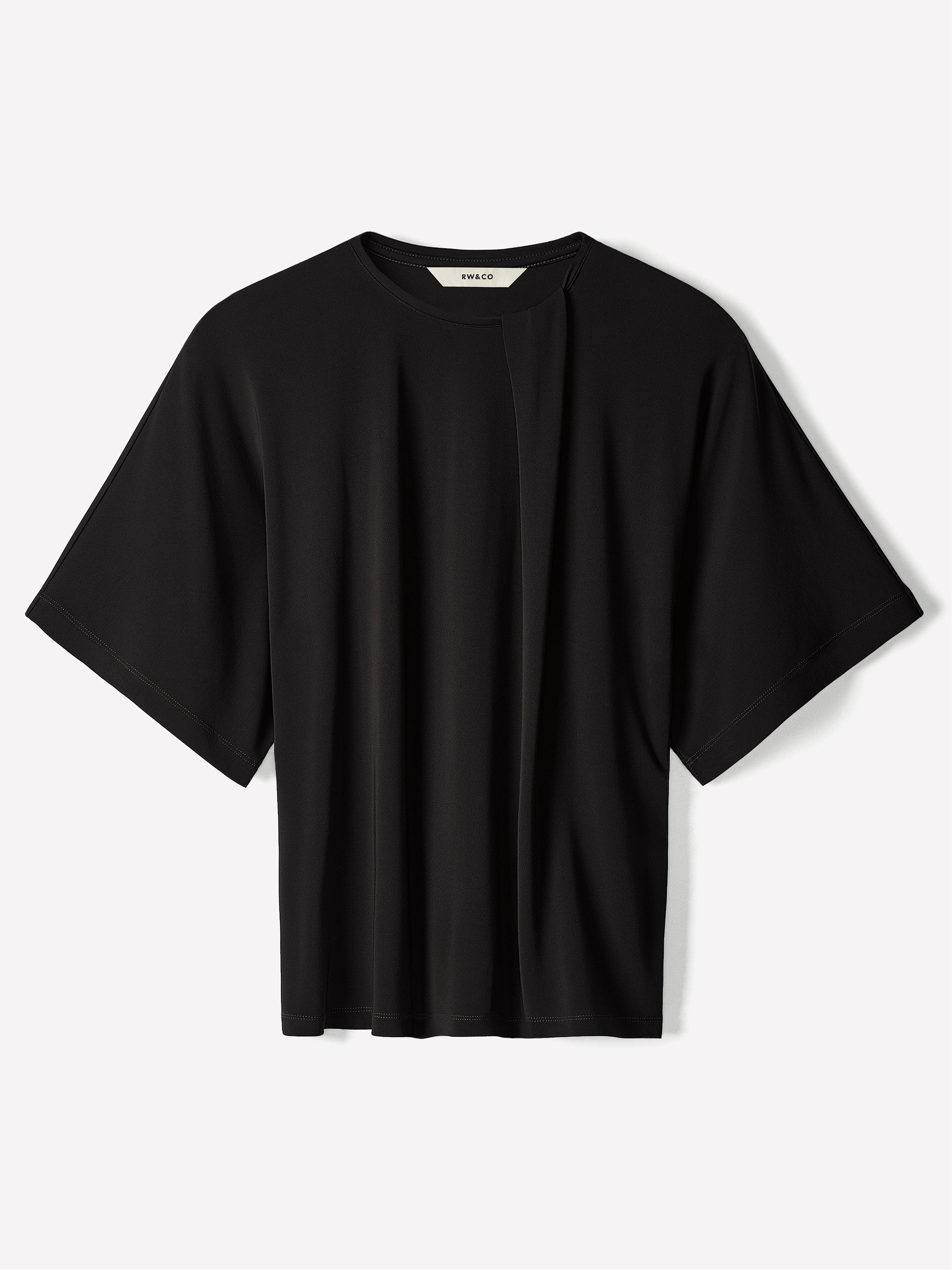 Knit Blouse High Twist Dolman Sleeve