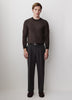 Mens Merino Wool Crewneck Sweater