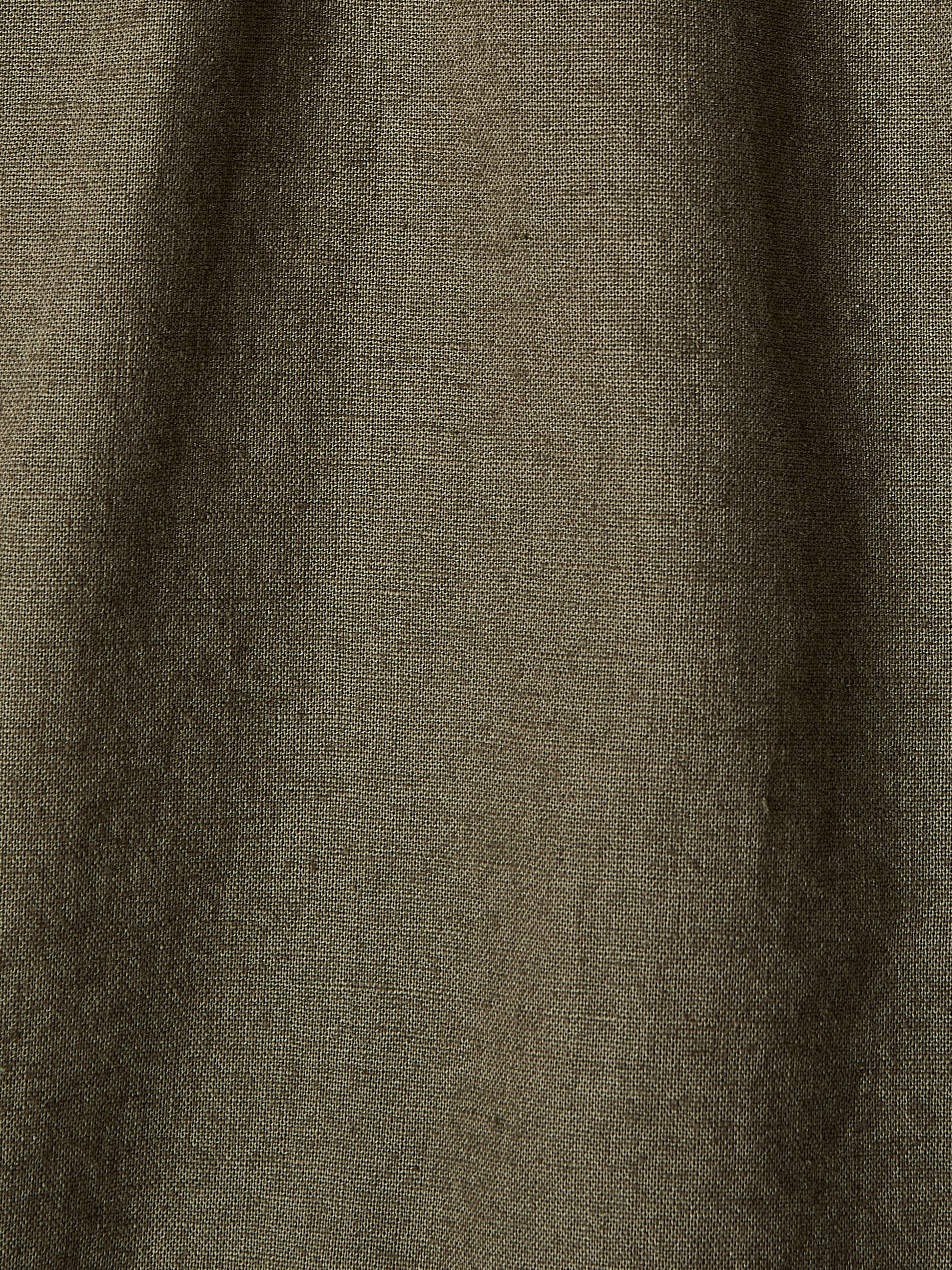 Linen-Blend Shorts with Elastic Waistband