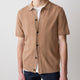 Merino-Wool Short-Sleeve Shirt Sweater