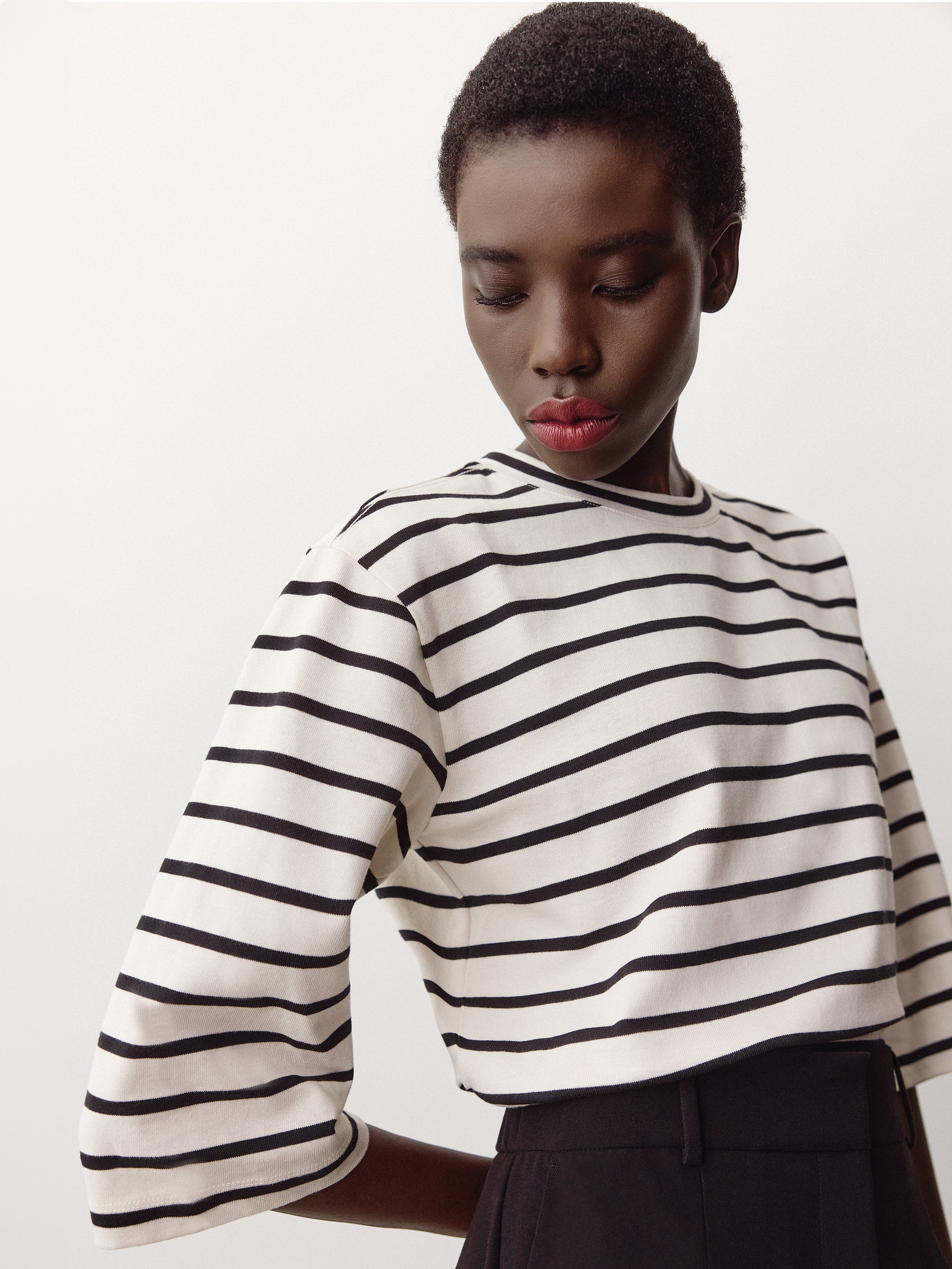 T-Shirt Ample en Jersey de Coton