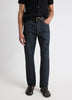 Dark-Wash Straight-Leg Jeans